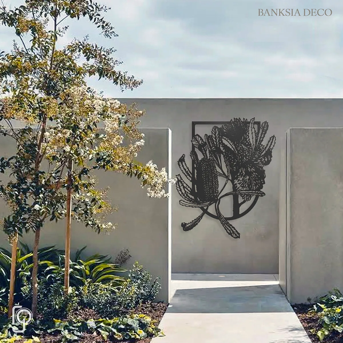 Banksia metal wall panel — BANKSIA Deco by ROGETjames