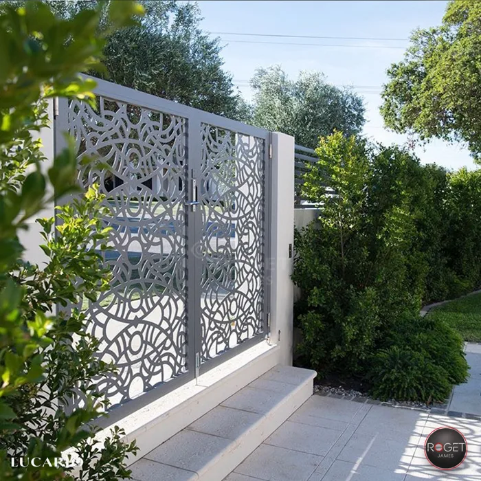 LUCARIO — laser cut metal gates by ROGETjames