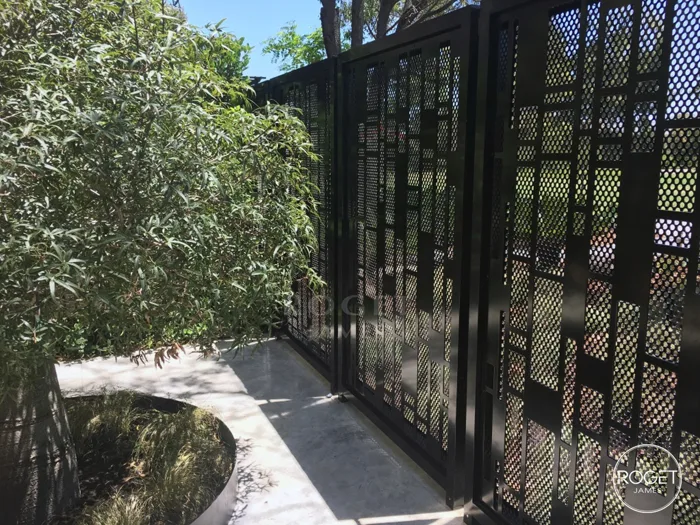EROS — laser cut metal fencing by ROGETjames