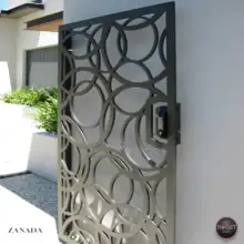 ZANADA — laser cut metal wall art, The Classics range, by ROGETjames