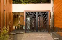CHIOLA — laser cut metal wall art, The Architectural range, by ROGETjames