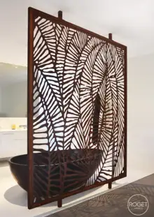 FERLIE — laser cut metal wall art, Dividers range, by ROGETjames