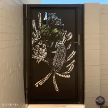 BANKSIA — laser cut metal wall art, The Organics range, by ROGETjames