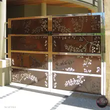 WATTLE — laser cut metal wall art, The Icons range, by ROGETjames