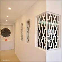 CHIOLA — laser cut metal wall art, The Architectural range, by ROGETjames