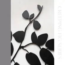 CREEPING FIG SERIES — laser cut metal wall art, Creeping Figs range, by ROGETjames