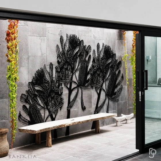 BANKSIA Free Range — Custom — laser cut metal wall art, Custom range, by ROGETjames