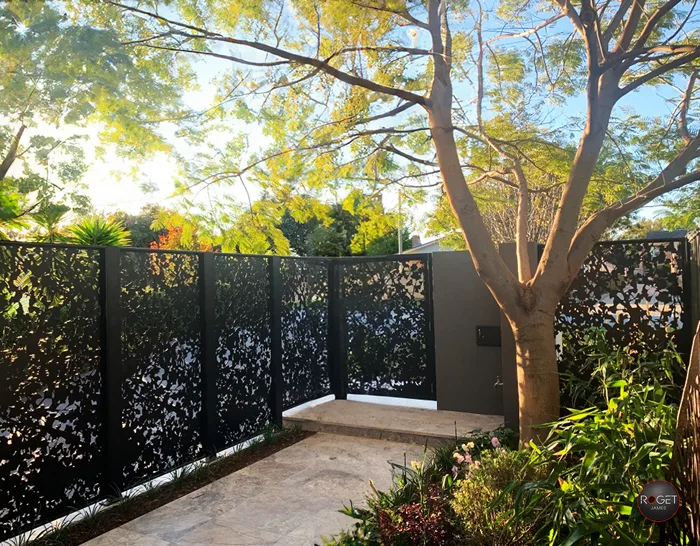 CUSTOM — laser cut metal fencing by ROGETjames