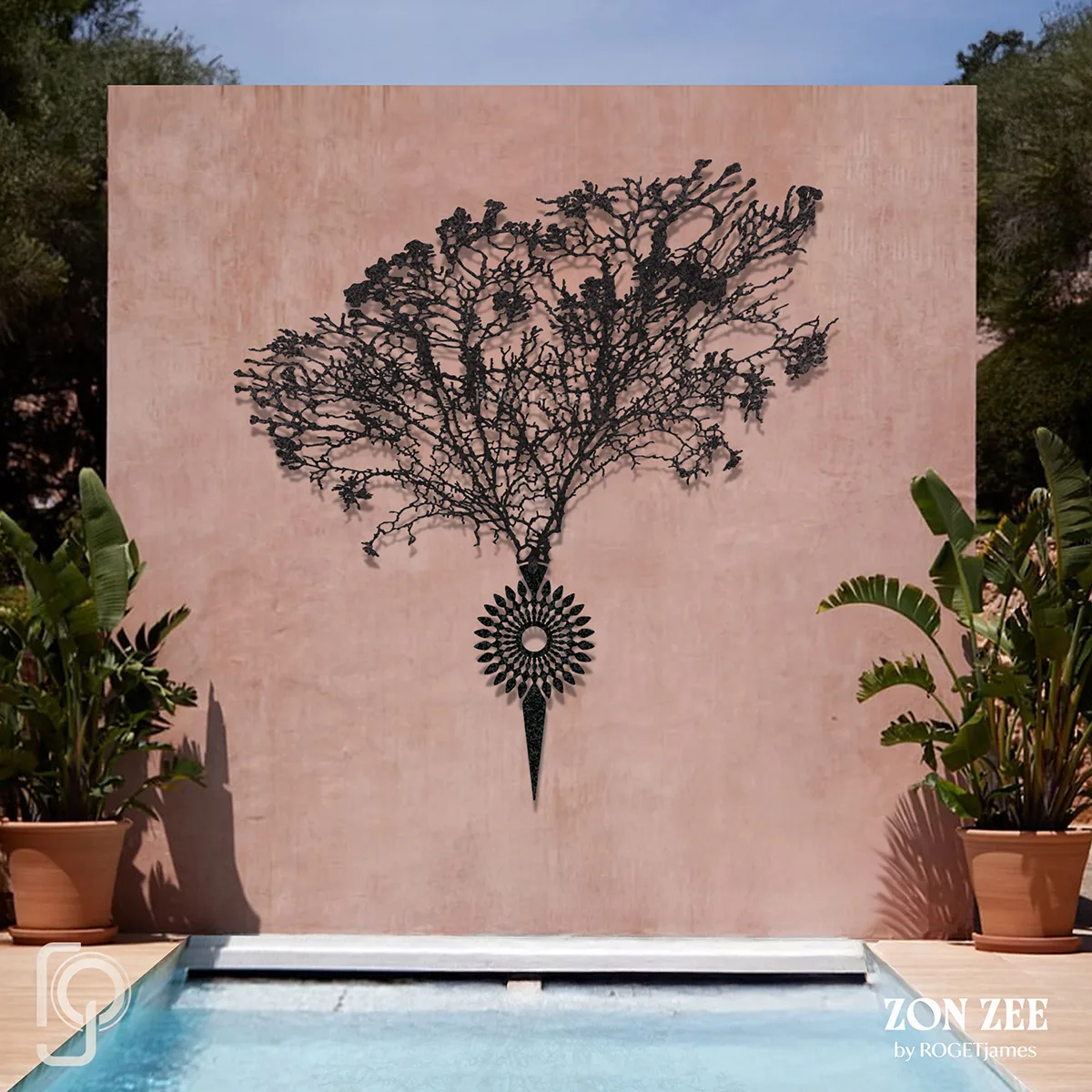 Coastal metal wall art — ZON ZEE by ROGETjames