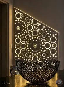 ASLYIAM — laser cut metal wall art, The Icons range, by ROGETjames