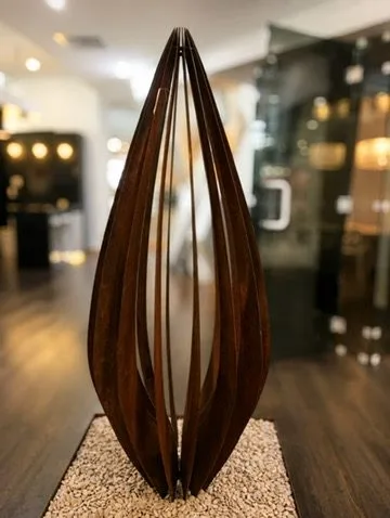 Original laser cut metal wall art by ROGETjames