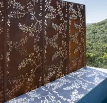 WATTLE — laser cut metal wall art, The Icons range, by ROGETjames