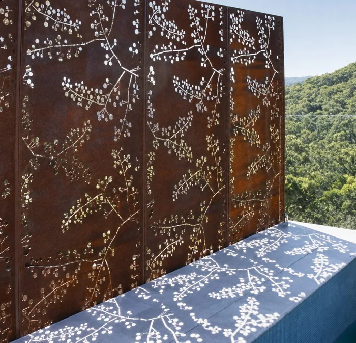 WATTLE — laser cut metal fencing by ROGETjames