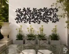 SPRING — laser cut metal wall art, Creeping Figs range, by ROGETjames