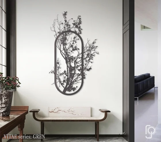VITAE — GREN — laser cut metal wall art, Branches range, by ROGETjames