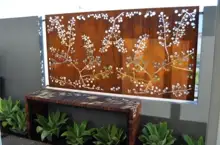 WATTLE — laser cut metal wall art, The Icons range, by ROGETjames