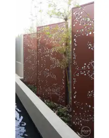 WATTLE — laser cut metal wall art, The Light Features range, by ROGETjames