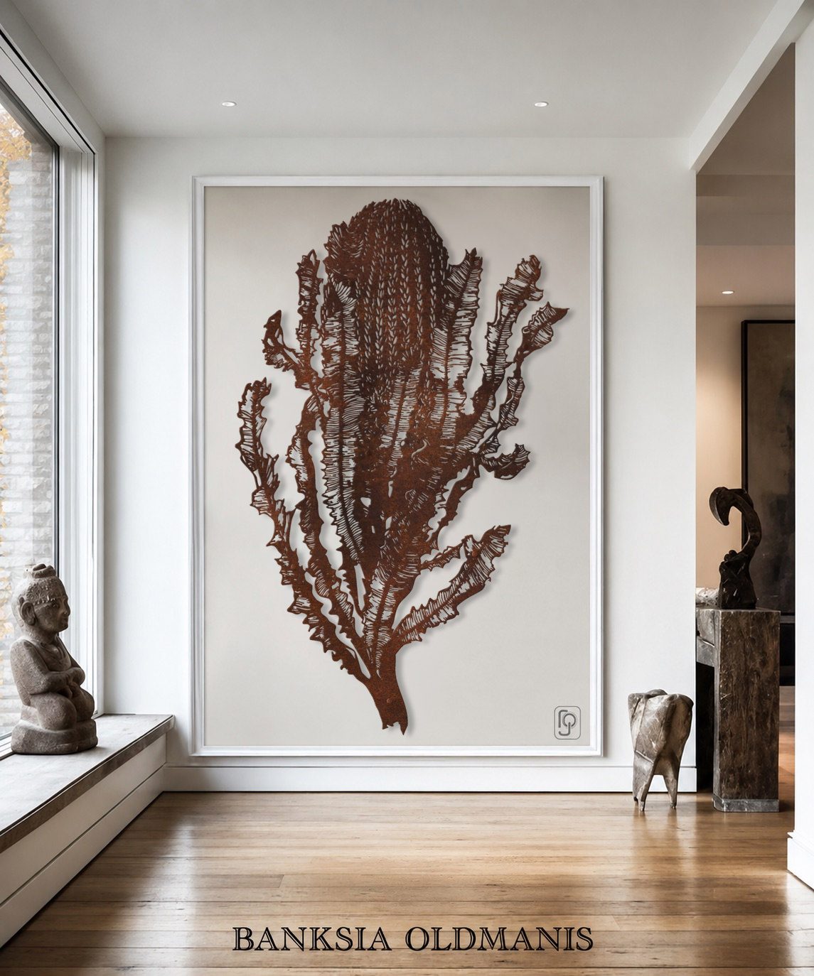BANKSIA Oldmanis — Australian native laser cut metal wall art by ROGETjames